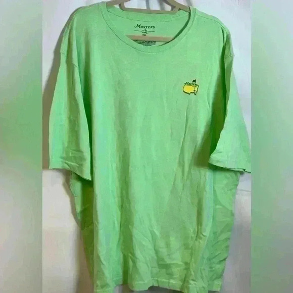 NWT ⛳️⛳️Masters Mint Green 2016 with Champions List on Back T-Shirt (Size XXL) - Picture 4 of 9